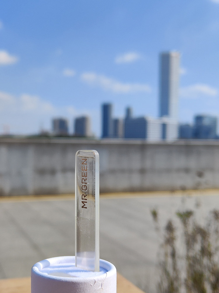 독일 미스터그린[MR.GREEN] 성인용 매니큐어 및 네일 파일 세척 및 관리를 위한 나노 유리 브라이트 네일 러브 스트립 수입