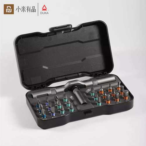 杜克RS1棘轮螺丝刀套装24合1多功能S2钢家用扳手起子工具组合套装