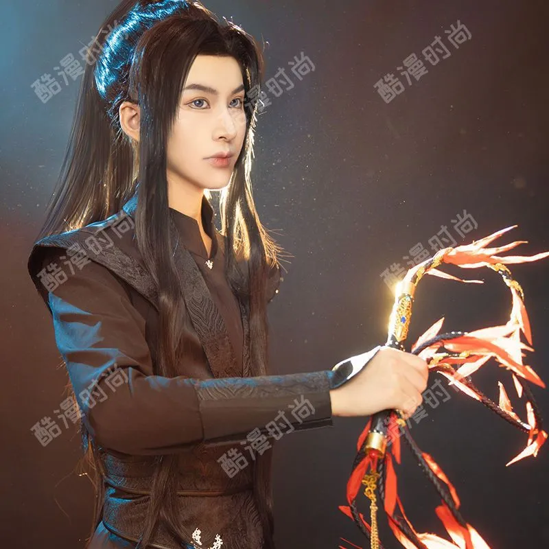 墨燃cos服二哈和他白猫师尊cosplay套装原创师昧薛蒙古装劲装男女