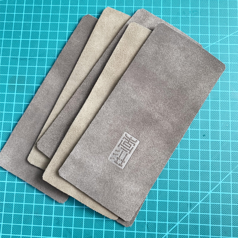 防滑垫双面绒面翻毛皮反毛真皮皮料古筝乐器加厚减震垫古琴垫子