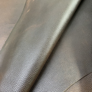 复古疯马皮皮料荔枝纹2mm手工diy皮头层牛皮料真皮纯牛皮做包好料