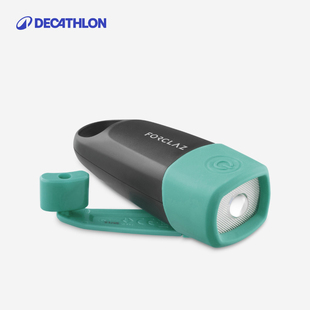 迪卡侬户外露营徒步轻便流明手摇发电手电筒 ODAB