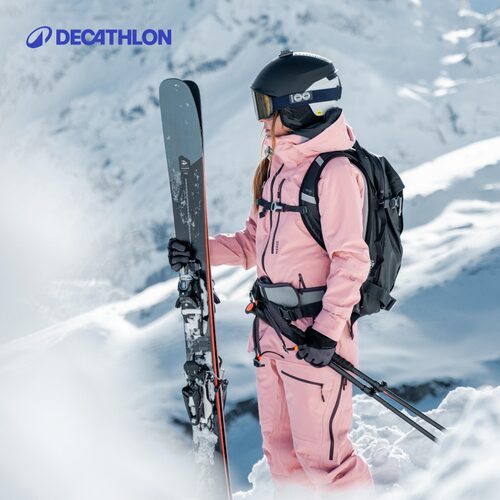 情侣滑雪服迪卡侬野雪