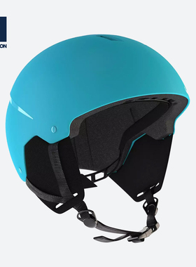 迪卡侬滑雪头盔儿童抗冲轻盈保暖透气单双板户外滑雪装备 KIDK