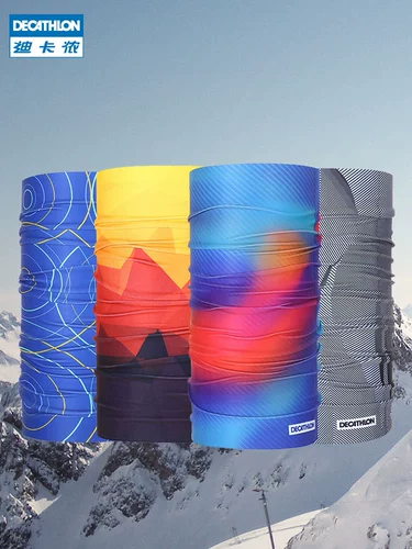 Маска, шарф-платок, комплект, лыжный шарф, защита от солнца, УФ-защита