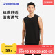 SAT1 运动t恤宽松坎肩外穿短袖 迪卡侬背心男健身春夏打底汗衫 无袖
