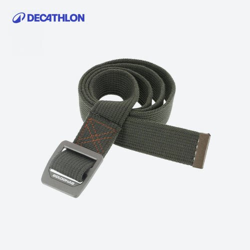 迪卡侬帆布腰带学生休闲运动