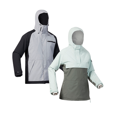 迪卡侬防水保暖滑雪套装夹克