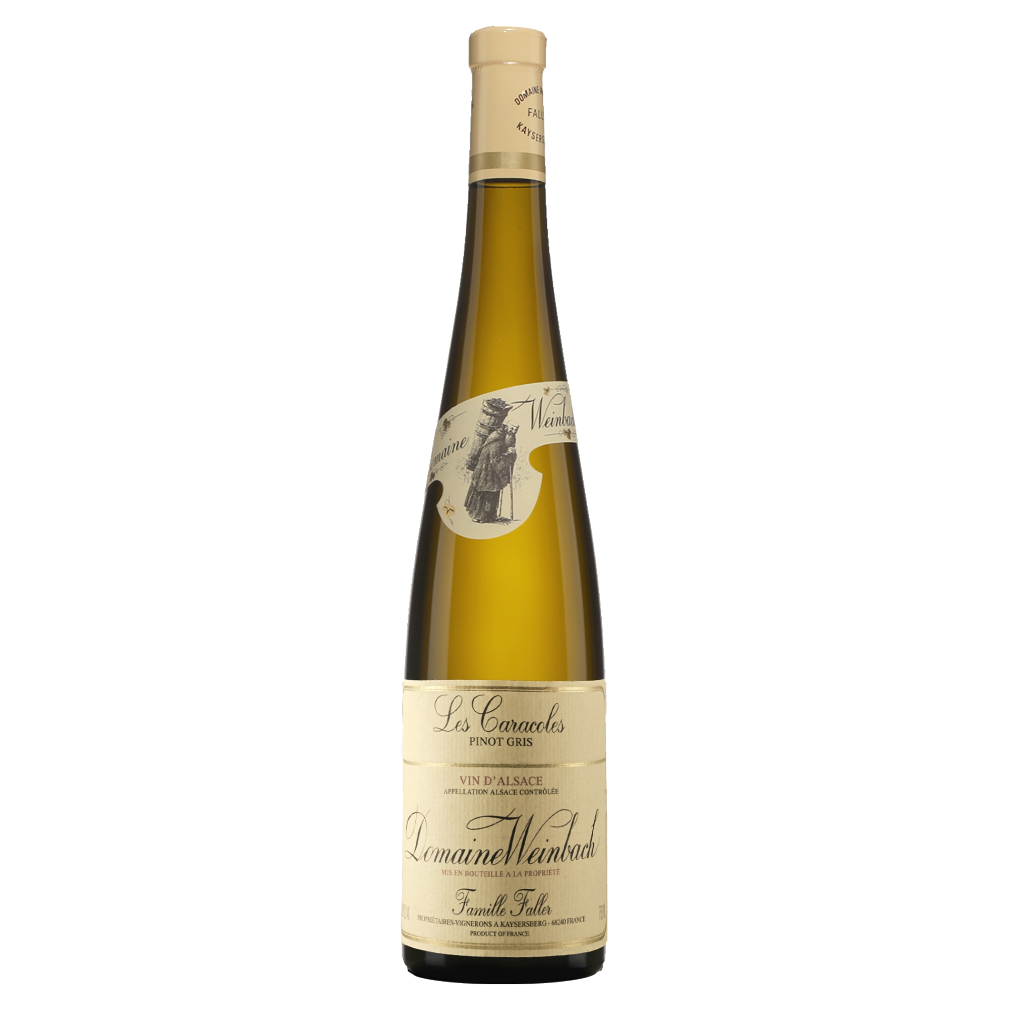 JS94分 Weinbach les Caracoles温巴赫酒庄蜗牛园灰皮诺干白