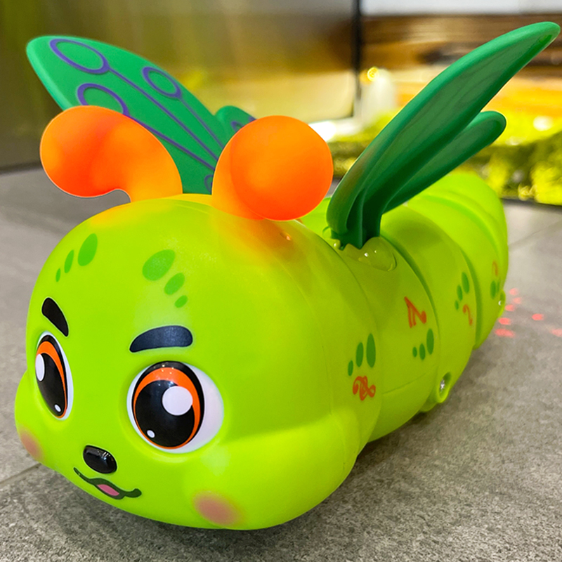 儿童益智早教电动毛毛虫玩具