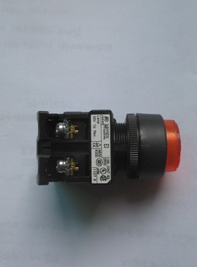 全新原装正品富士橙色带灯按钮AR22E0L-10E3A