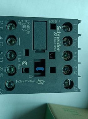 全新原装施耐德接触器LP4K0601BW3