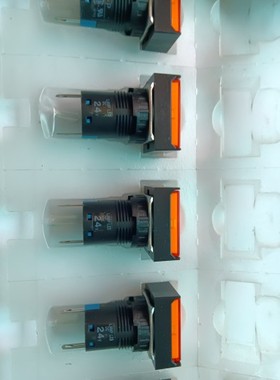 全新原装正品和泉16MM指示灯AL6H-P4A橙色