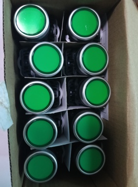 全新原装常熟绿色24V带灯按钮LA168-11D/20A32