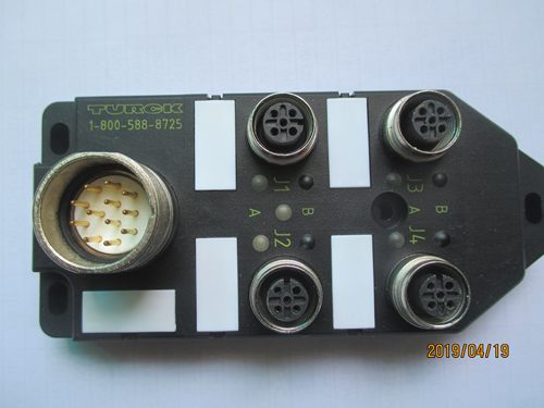总线连接器四孔图尔克4MB12Z
