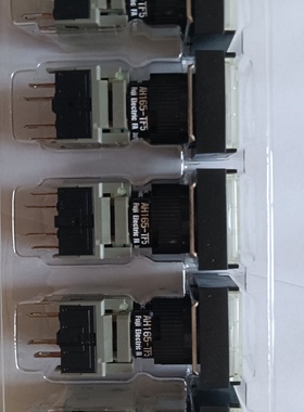 全新原装富士白色自锁按钮AH165-TF5W11