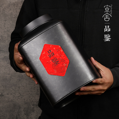 宣舍马口铁大号铁罐装陈皮老白茶