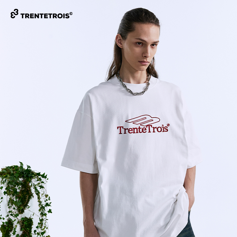 33潮牌短袖T恤夏季新款宽松国潮休闲短袖T恤