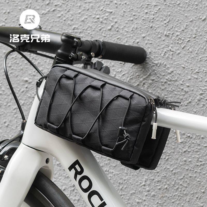 洛克兄弟自行车包车前包上管包山地公路车马鞍包悬空安装骑行装备