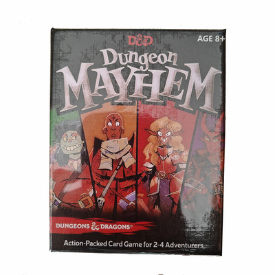 新Dungeon Mayhem 全英文混乱地下城爆炸猫咪桌游牌 Dragons扩展