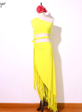 肚皮舞套装2023新款大师款波西米亚弹力挪威麻2件套多色可选BL219