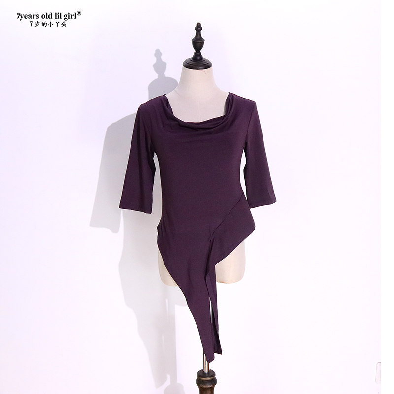舞蹈服品牌设计热销瑜伽肚皮舞莫代尔人棉套装2024秋冬BGGF01