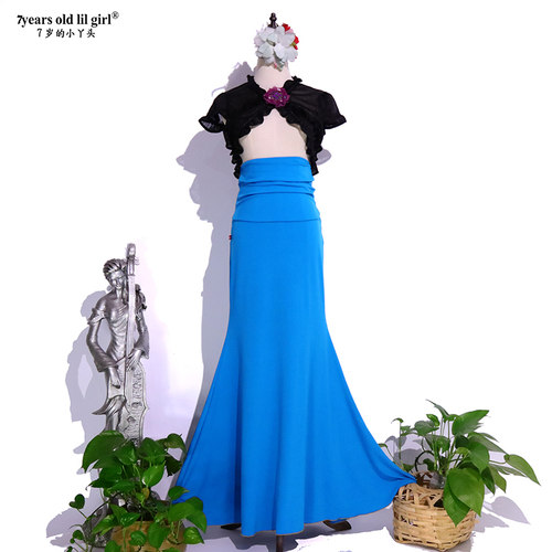 舞蹈服拉门肚皮舞精品挪威大摆裙