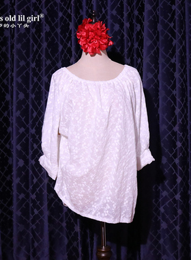 Flamenco佛朗明哥舞西班牙舞白色纯棉镂空绣花喇叭上衣热卖ECA22