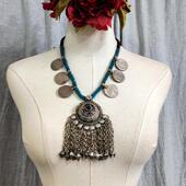 肚皮舞精品热销阿富汗部落原创手工定制项链XL12