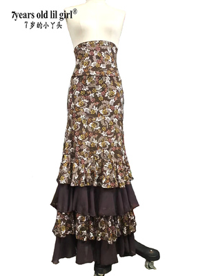 7yearsoldlilgirl弗拉门戈舞裙