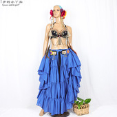 ATS部落肚皮舞裙装 2019全棉4层16米大摆裙CMM0105