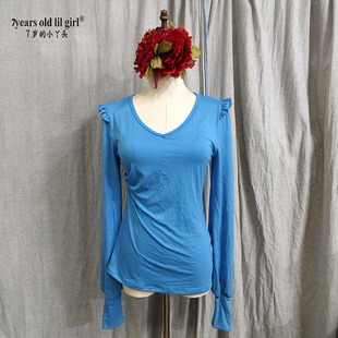 弗拉门戈上衣2025新款进口日本高弹莫代尔人棉上衣多色可选GLL07