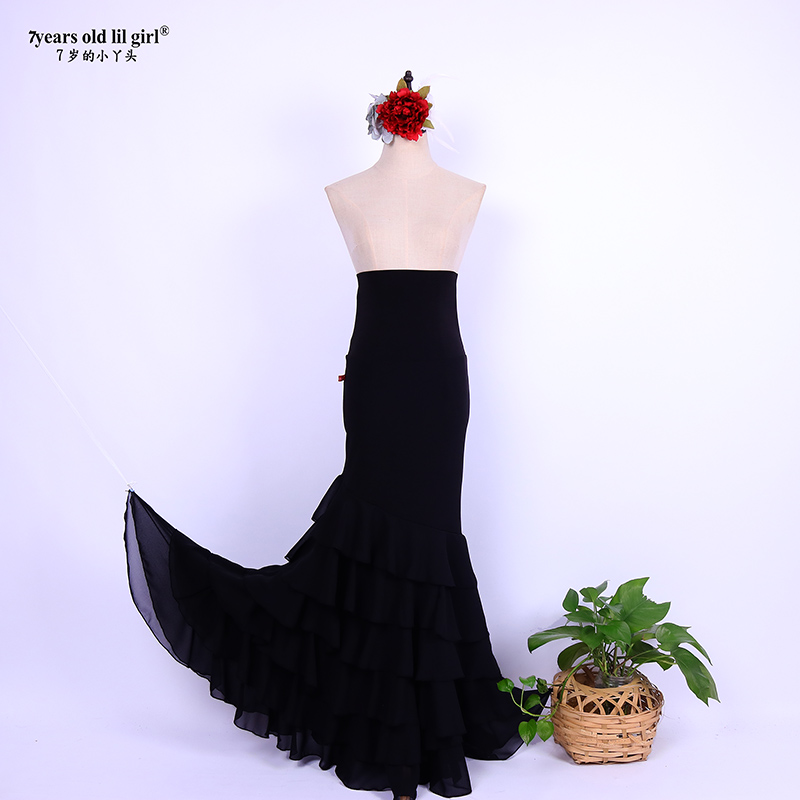 7yearsoldlilgirl弗拉门戈蛋糕裙