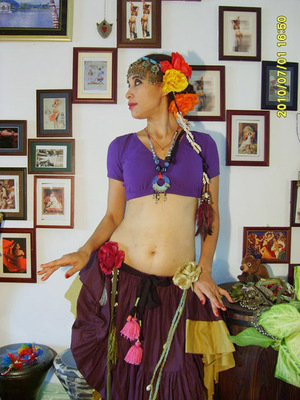 ATS肚皮舞秋丽七岁的小丫头