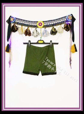 品牌设计肚皮舞 舞蹈打底 莫代尔防走光 三分短裤CB115