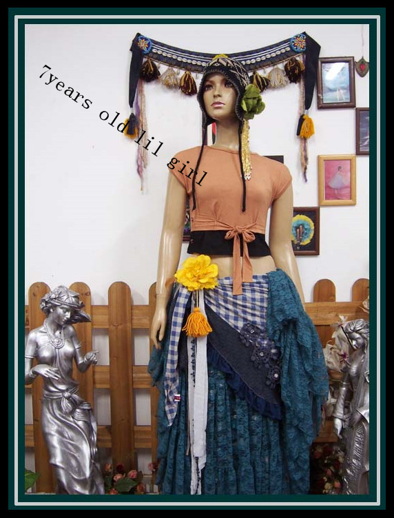 现代舞街舞肚皮舞练功服2019新款 莫代尔人棉英伦短袖上衣 H90