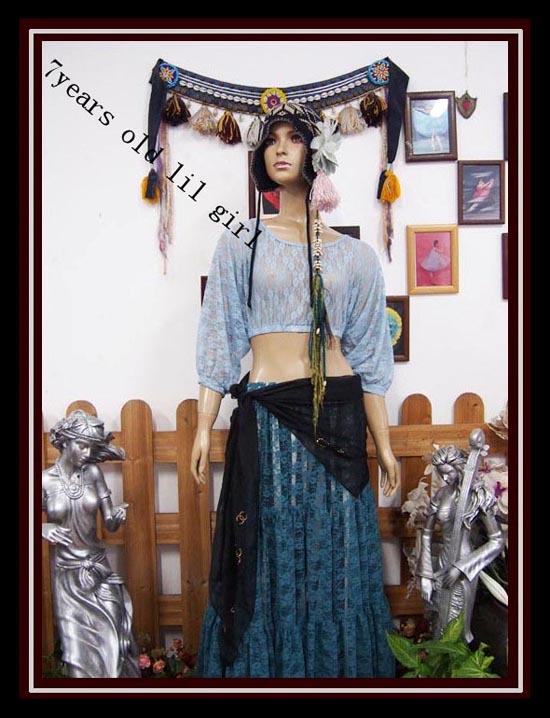 现代舞肚皮舞品牌设计练功服热销韩国蕾丝蝙蝠袖上衣DM08