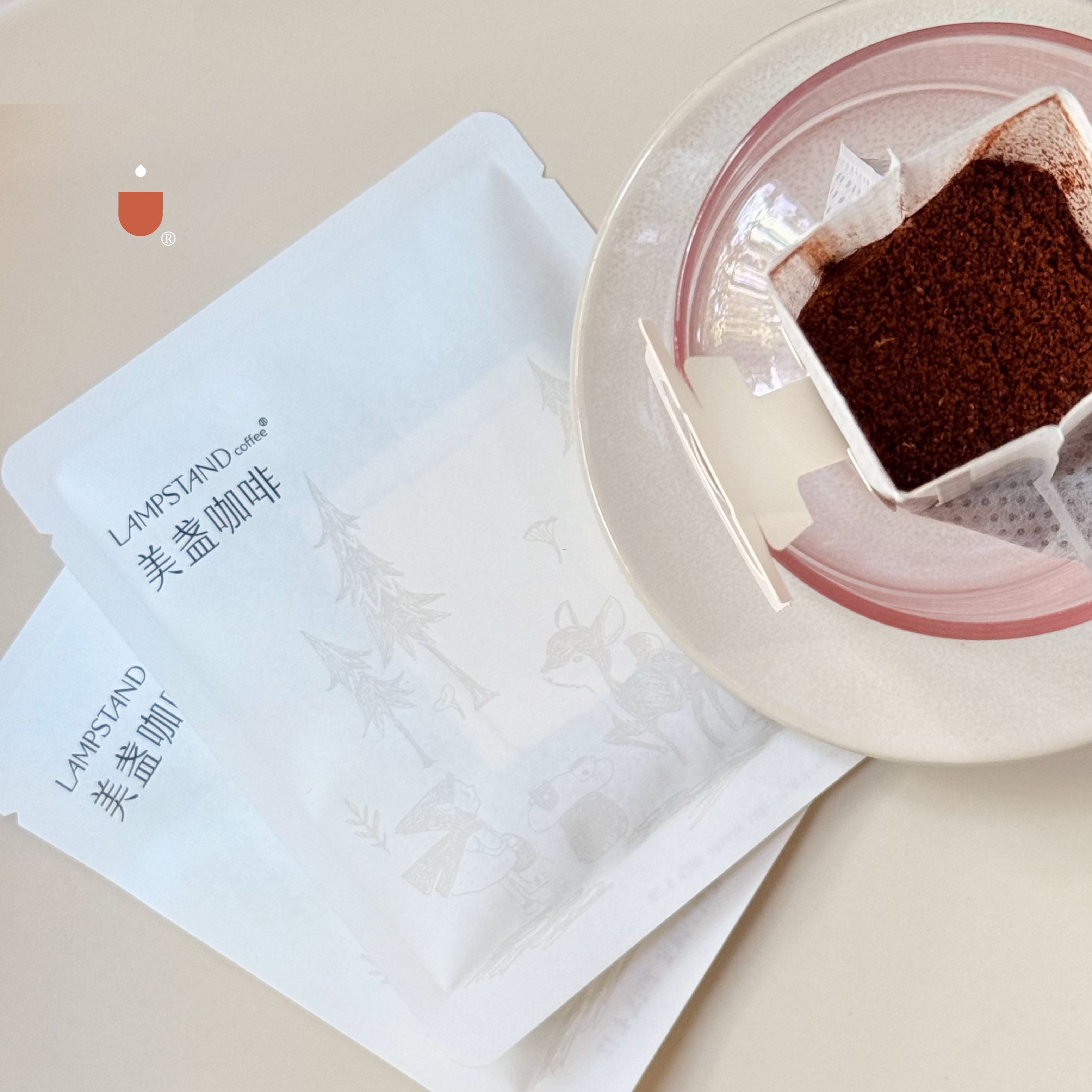 美盏2袋挂耳咖啡粉风味随机盲盒