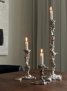 国内现货 Pols Potten烛台金色银色异形艺术品古典好看高雅