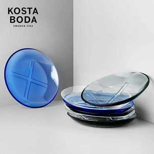 多功能简约 KOSTA BODA 进口水晶碗玻璃碗家用 BRUK水果沙拉果盘