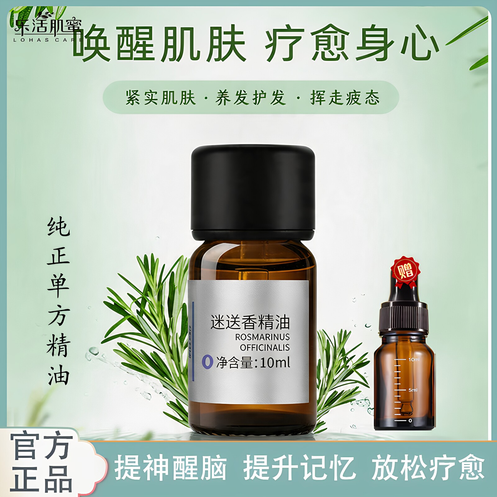 迷迭香精油提神醒脑强专注记忆力图片