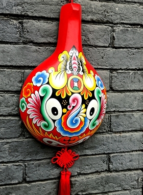 秦雍非遗京剧脸谱中国风纯手工马勺脸谱装饰纪念品礼品饭店幼儿园