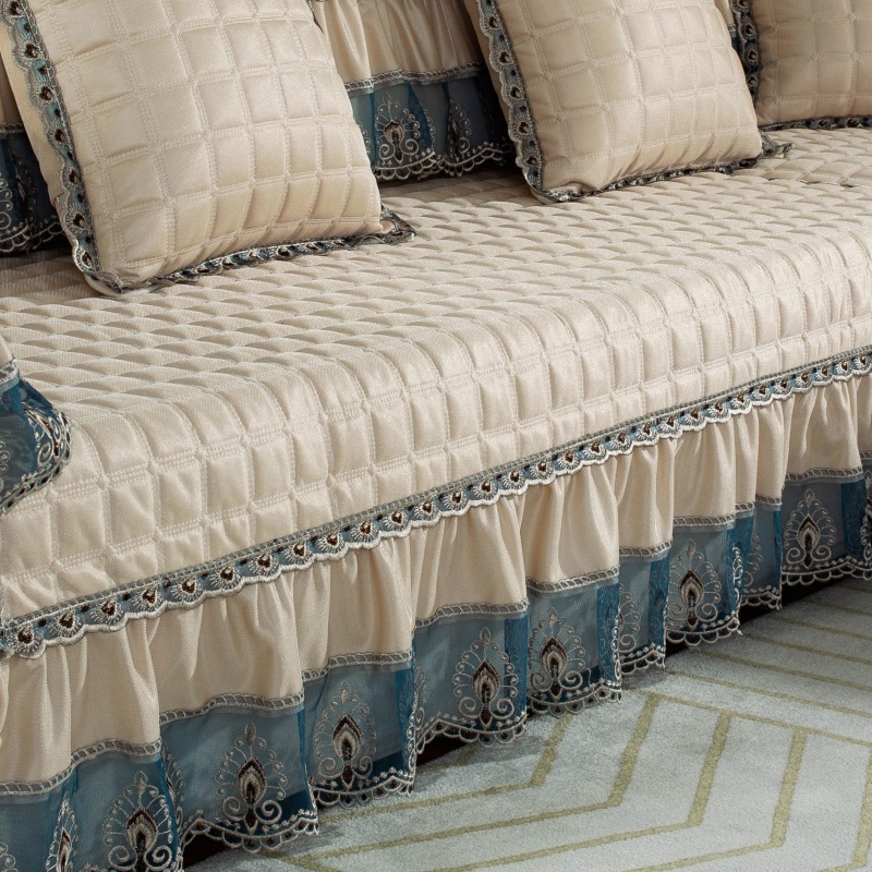 简约现代沙发垫防滑布艺沙发套子