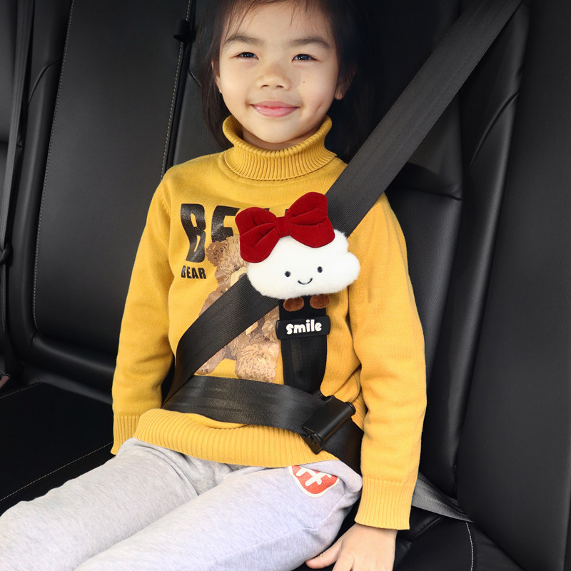 汽车儿童安全带调节固定器防勒脖宝宝座椅辅助限位器可爱云朵装饰,汽车用品/电子/清洗/改装,汽车安全带套/固定器/延长带,淘宝优惠券,粉丝福利购,淘宝优惠卷