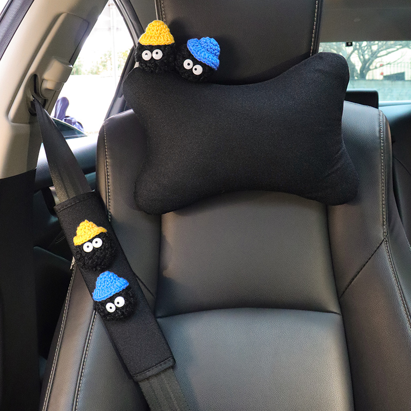 卡通冰丝护肩头枕内饰大全