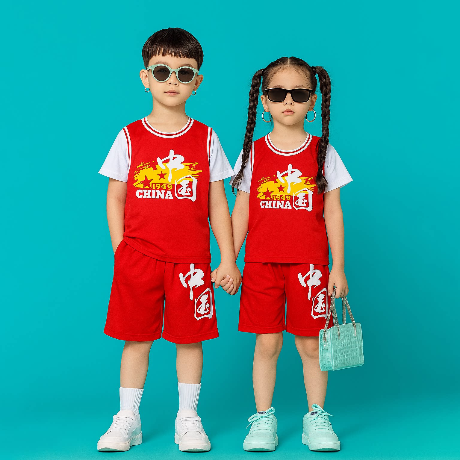 2025年夏季训练营童装球衣定制男女透气比赛队服儿童表演服球衣图片