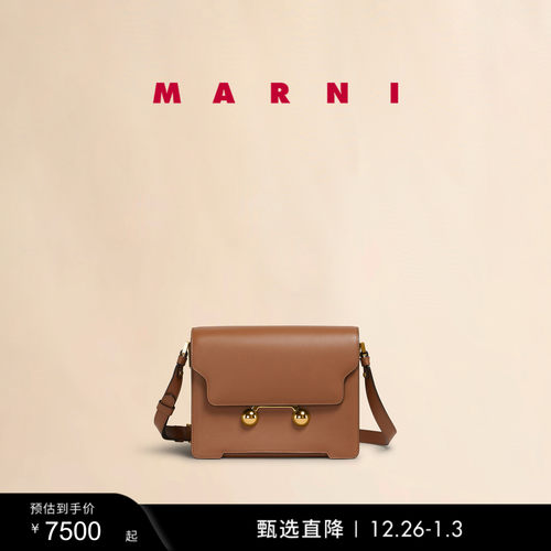 【新年礼物】MARNI TRUNKAROO女士中号单肩包