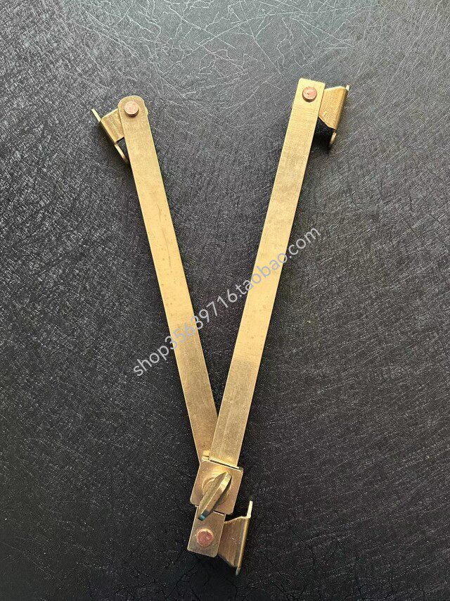 老式钢窗配件 平开窗风撑 老洋房钢窗滑撑 纯铜五金 撑杆 风勾