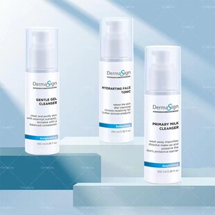 柔滑卸妆乳 舒敏套装 洁面啫喱 100ml 舒敏水喷雾 现货缔美诗