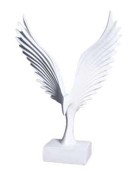 创意轻奢艺术大鹏展翅摆件